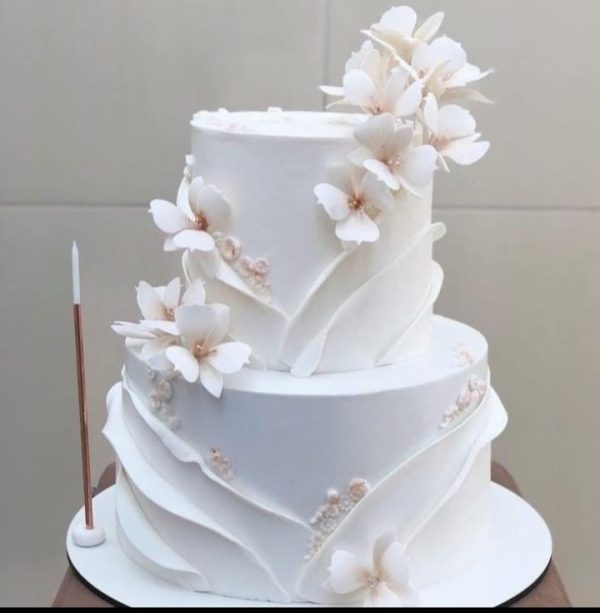 Bolo de Casamento - Modelo 2